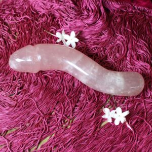 יוני וונד מפותל גדול - רוז קוורץ