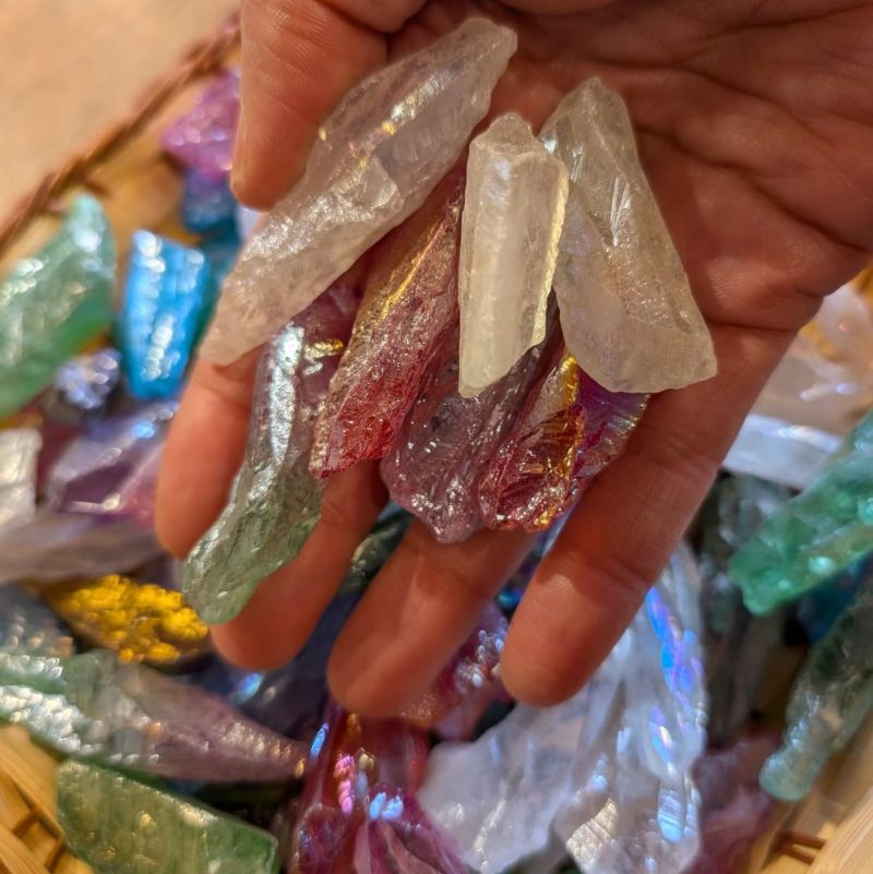 קריסטל ריינבו אורה קוורץ - חיבור לאני העליון, ריפוי רגשי וניקוי ואיזון צ'אקרות – תמונה 2