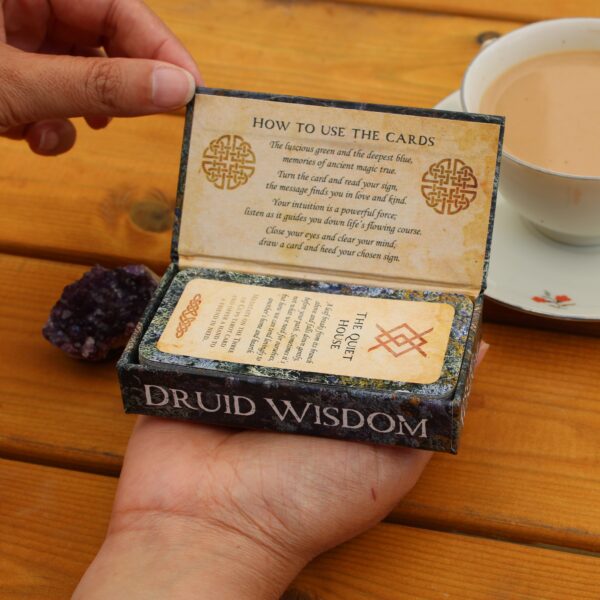⁦קלפי מיני Druid Wisdom – חכמת הדרואידים, לחישה מהיער העתיק⁩ – תמונה ⁦6⁩