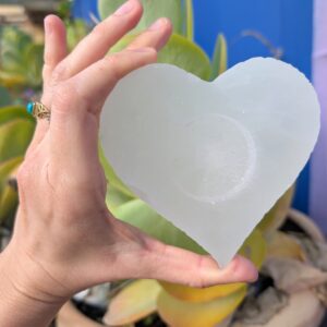 פמוט סלנייט בצורת לב